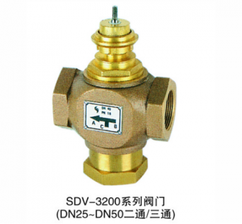 SDV-3300系列電動平衡調節閥